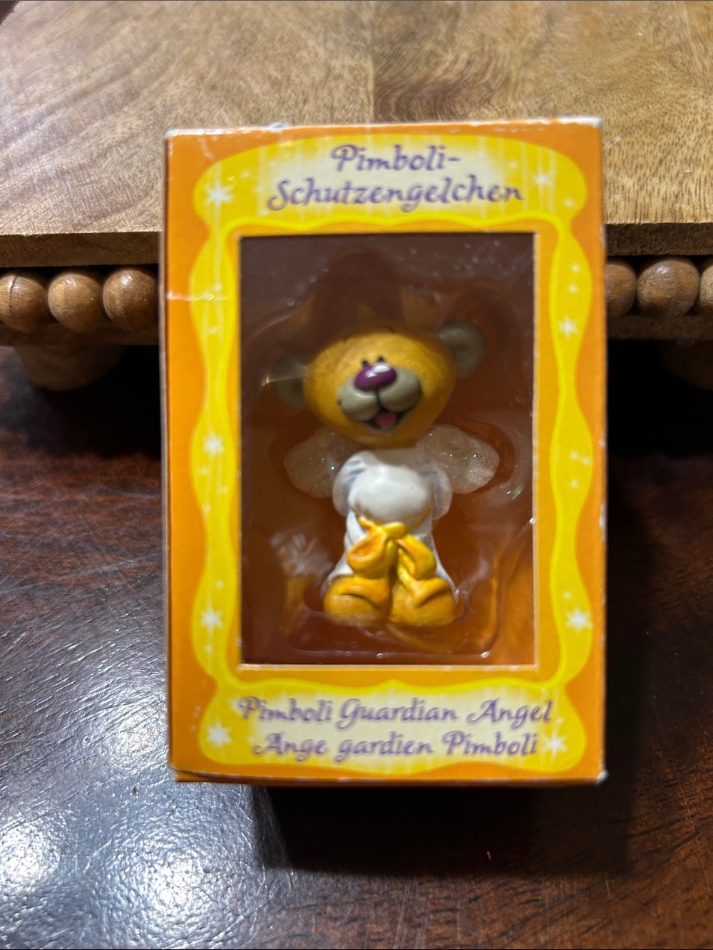 Vintage Diddl Depesche Pimboli Miniature Guardian Angel Bear NIB Rare